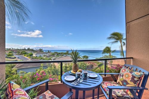 Kahana Apartment | Ocean-View Maui Penthouse with Balcony and Pool Access