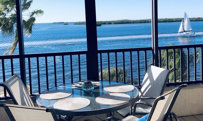 Punta Rassa Condo | Ocean views and spectacular sunsets! **recovery continues- reopening date TBD**