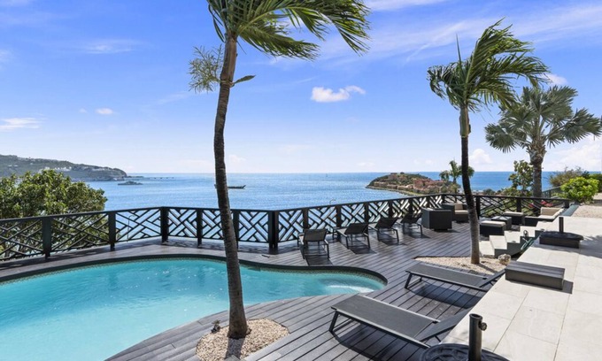 Little Bay Villa | Ocean Views from Every Room, Steps from Philipsburg. Paradise can be yours!