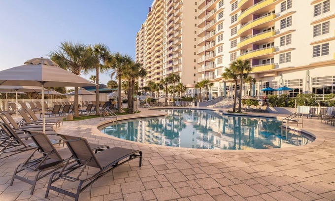 Daytona Beach Condo | Ocean Walk Resort | Five 2BR/2BA King Bed Suite - Sleeps 40!