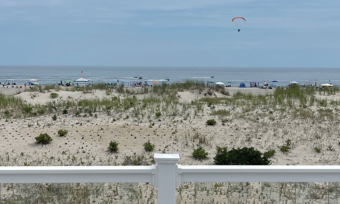 Sea Isle City House | Oceanfront, 3BR Townhouse is Pet Friendly with NEW DECK and SPECTACULAR VIEWS!
