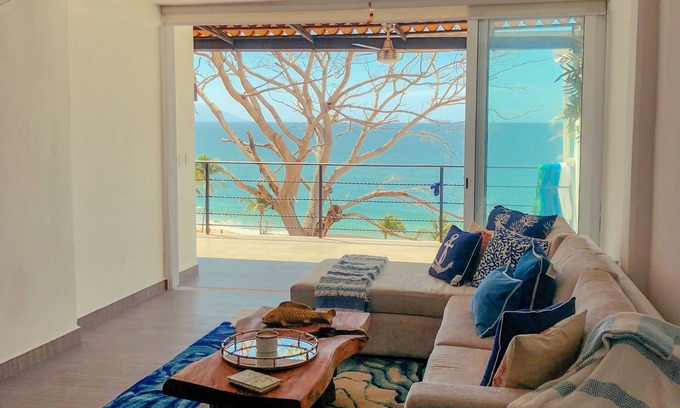 Amapas Condo | Oceanfront - Breathtaking Views of Los Muertos – Designed for Impeccable Comfort