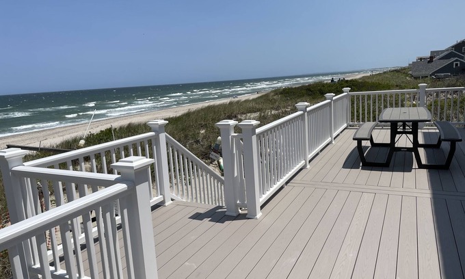 East Sandwich House | Oceanfront Home On Private Beach With Panoramic Ocean Views