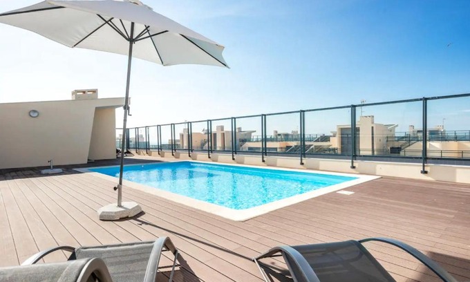 Olhao Apartment | ★ OCEANFRONT: Luxury Breathtaking Views and Pool ★
