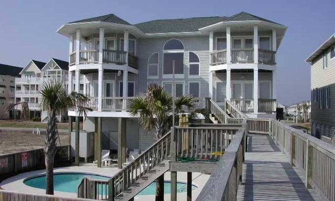 Ocean Isle Beach House | Oceanfront Paradise with Pool, Elevator & Unforgettable Views!