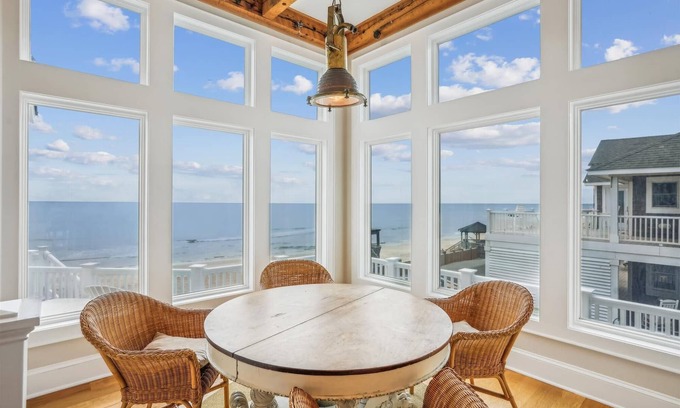 Currituck County House | Oceanfront: Private pool open and can be heated through 11/14 week!