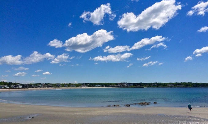 Kennebunk House | Oceanfront Splendor: Magnificent Retreat Across From Gooch`s Beach in Kennebunk,