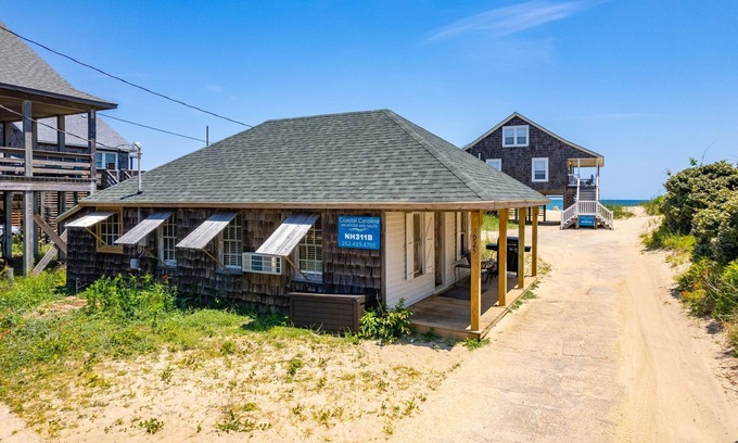 Nags Head House | Oceanfront with Guest House, Pet Friendly, Historic Home