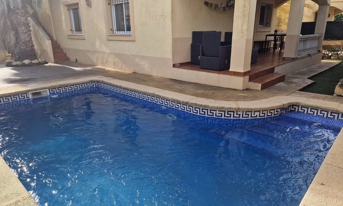 Riumar House | "Oceanides"@MARISOL: 165m to the beach, private pool, A/C, WiFi, dog beach