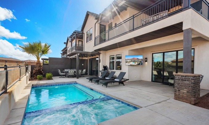 Ivins House | Ocotillo Springs Resort #67 |Private Pool, Hot Tub, Ping Pong and Community Amenities