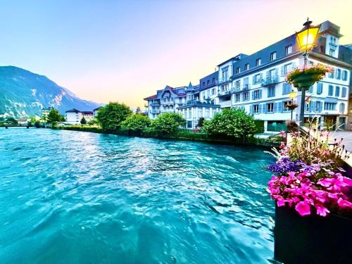 Unterseen Apartment | Oldtown central - amazing views