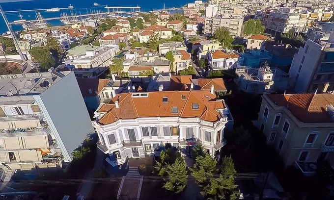 Mytilene Apartment | Olympias Mansion Double Room w Balcony 201 Ariadni