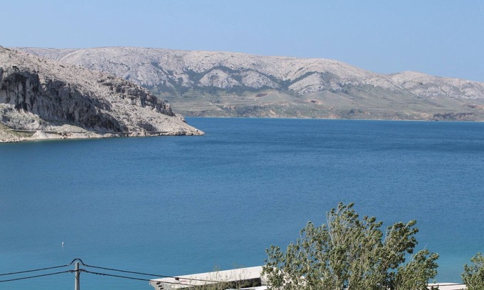 Metajna Apartment | One bedroom apartment with terrace and sea view Metajna, Pag (A-6336-a)