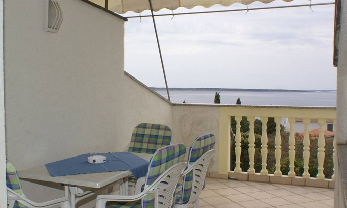 Mandre Apartment | One bedroom apartment with terrace and sea view Mandre, Pag (A-4098-b)