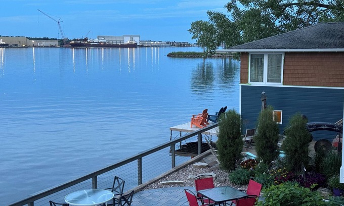 Sturgeon Bay Cottage | One of a Kind Door County boathouse awaits your visit
