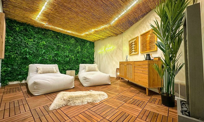 Morrisville House | One-of-a-kind, modern retreat w/indoor sports court, hot tub, and spa