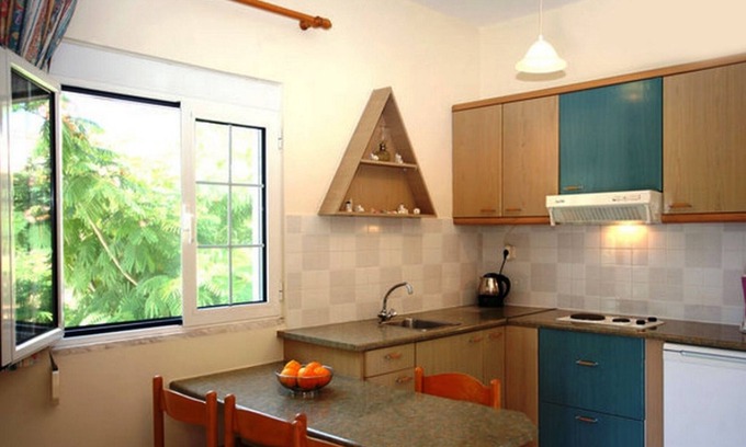 Almyrida Apartment | ONLY 5 MIN.WALK FROM CRYSTAL WATER SANDY BEACH OF ALMIRIDA