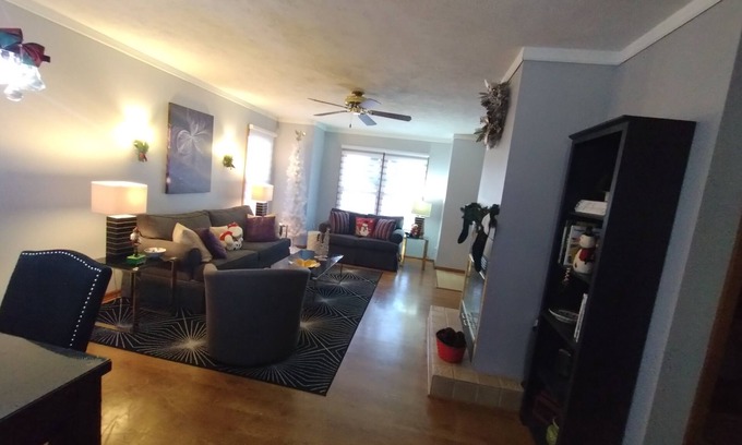Saugatuck House | ONLY DELUXE HOME ON THE HILL,WALK TO TOWN, LAKE, HEATED POOL, FIREPLACES, PETS