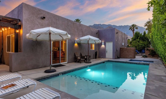 Little Tuscany House | Only Inn Palm Springs - Exquisite Backyard Oasis