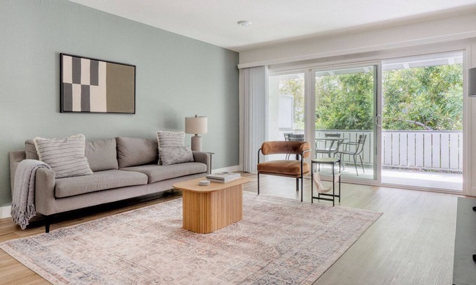 Cupertino Apartment | Open Cupertino 2BR w/ Pool, Gym & A/C, nr Shops & Dining, by Blueground