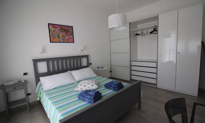 Quartiere XXXIV Lido di Ostia Levante Apartment | Ostia-apartment 50 mt from the beach, near historic center-sea view