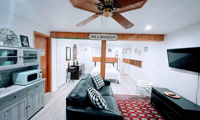 Bethpage House | Our Cozy Farmhouse Studio - Organic Egg & Milk