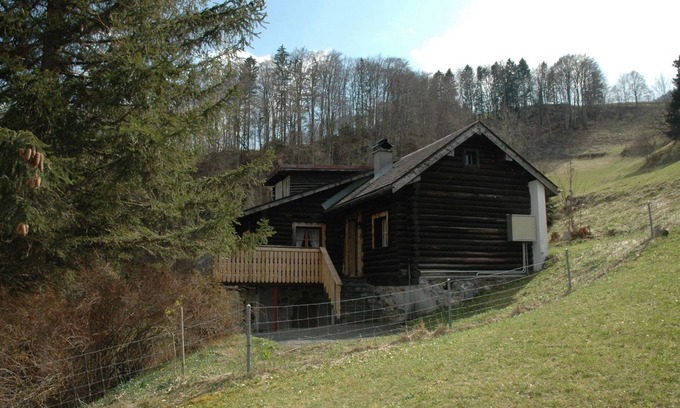 Sevelen House | Our holiday home is built in logcabin style.