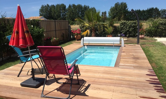 Saint-Georges-d'Oleron House | "Our oasis of peace" with heated swimming pool, 10 minutes' walk from the sea