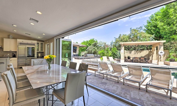 Woodleaf House | Outdoor Kitchen: Desert Dream Home in Scottsdale!