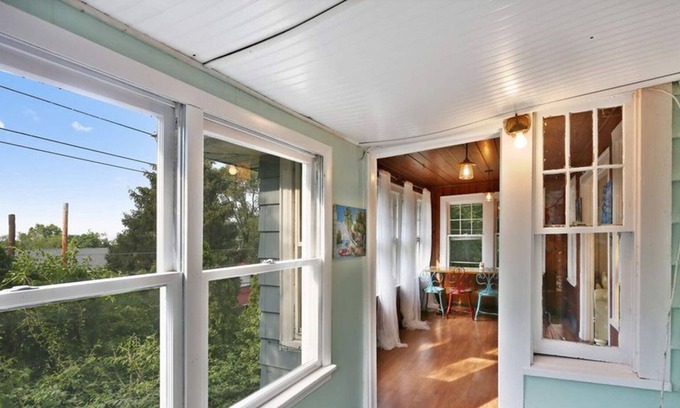 Michigan City Cottage | Outdoor living steps from the beach with great lake views! Great location