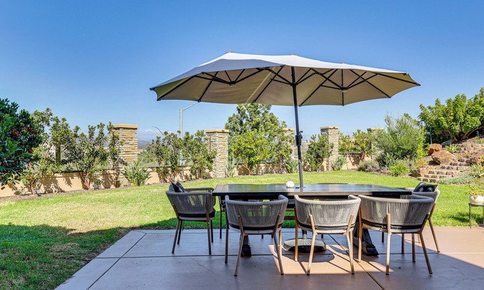 San Marcos House | Outdoor Oasis! Luxe Hilltop Home in San Marcos