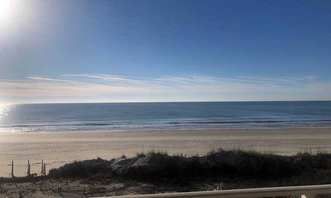 Ocean Isle Beach Condo | Outstanding ocean front views from this beautifully updated very clean condo.
