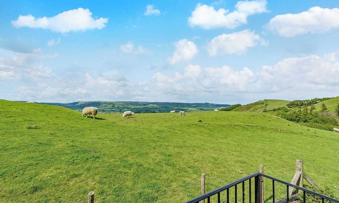 Caersws Ski Chalet | Outstanding open plan two storey lodge.