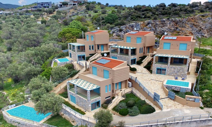 Plomari Villa | Ouzo Panoramic Houses 1, with private pool