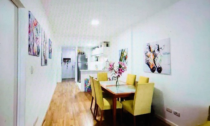 Palermo Apartment | Palermo Paradise best area big condo FREE POOL GYM PARKING family digital nomad