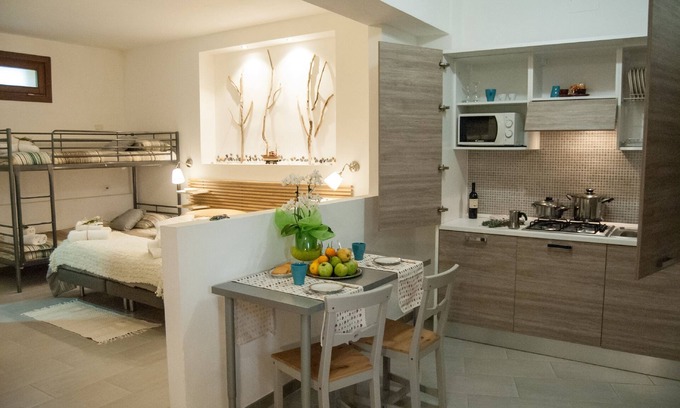 Palinuro Apartment | Palinuro studio apartment or a rustic tavern for a small family