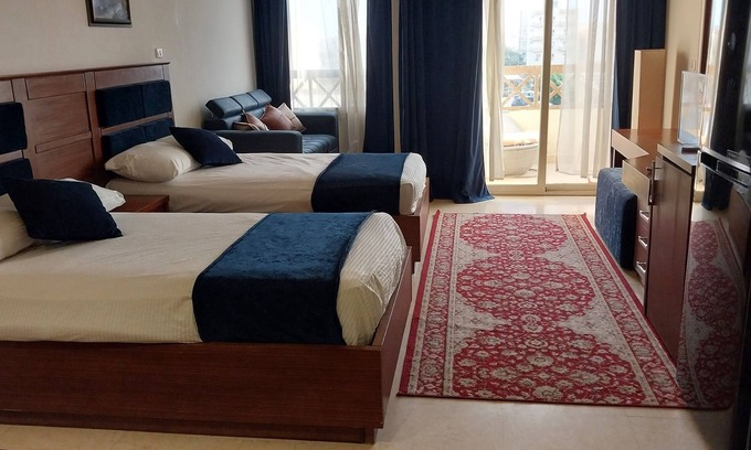 Al Ahyaa Ski Chalet | Palma Resort Hurghada Apartment with Private Beach