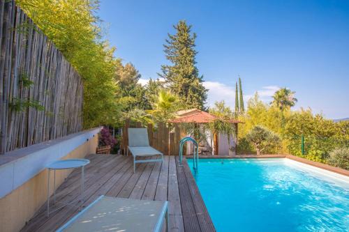 Cuers Villa | Palmiers en couleurs