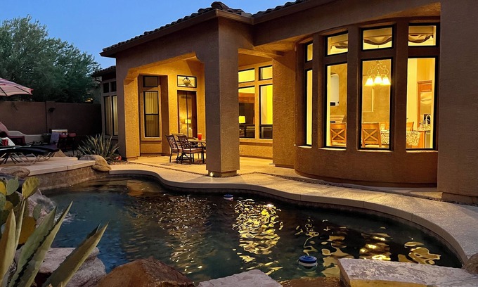 Las Sendas House | Pam and Glyn's Las Sendas Retreat. Furnished home with 31 night minimum rental