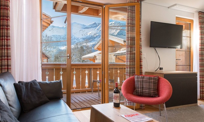 Wengen Apartment | Panoramapark Soleil Fiore Apt. Silbermond