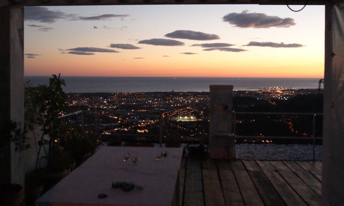 Massa House | Panoramic coast roof terrace 3 levels house