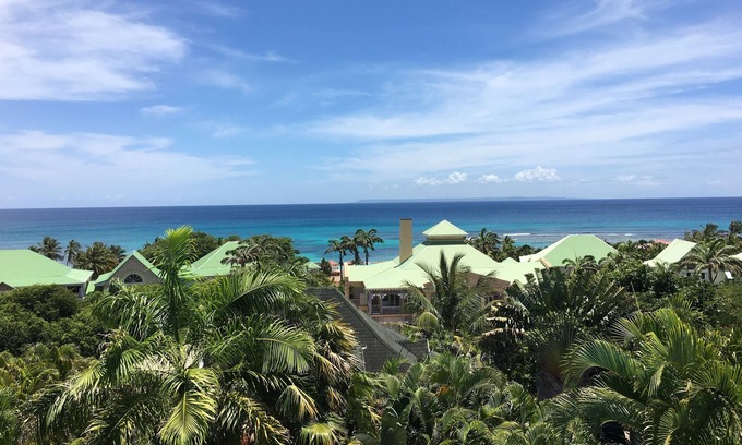 Anse des Rochers House | Panoramic sea view villa - private beach access