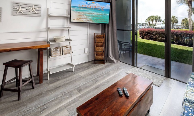 Fort Walton Beach Condo | PB A108 - High-End Luxury Poolside Studio Condo at Great Rates!