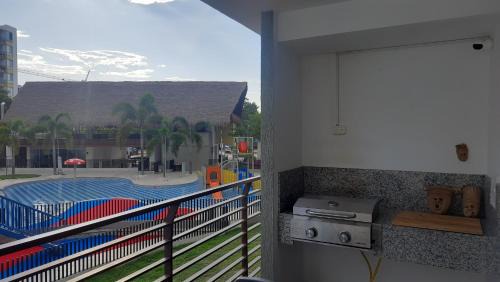 Ricaurte Apartment | Peñazul La Aldea Condominio en Ricaurte Campestre - Apartamento con vista a piscinas