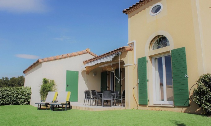 Beziers Villa | Peaceful 3 Bed Villa On Gated Complex Of St Thomas Golf Club With Heated Pool