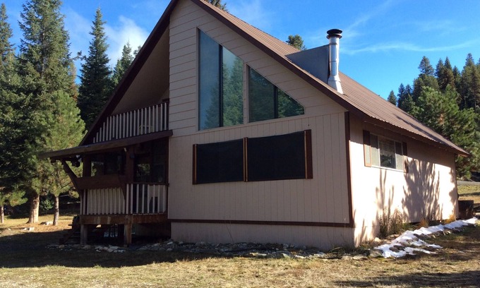 Elk City Cabin | Peaceful cabin surrounded by wilderness, 2 miles north of Elk City, Sleeps 4-6