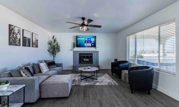 Lake Havasu City House | Peaceful Desert Villa w/Lake View & Spa