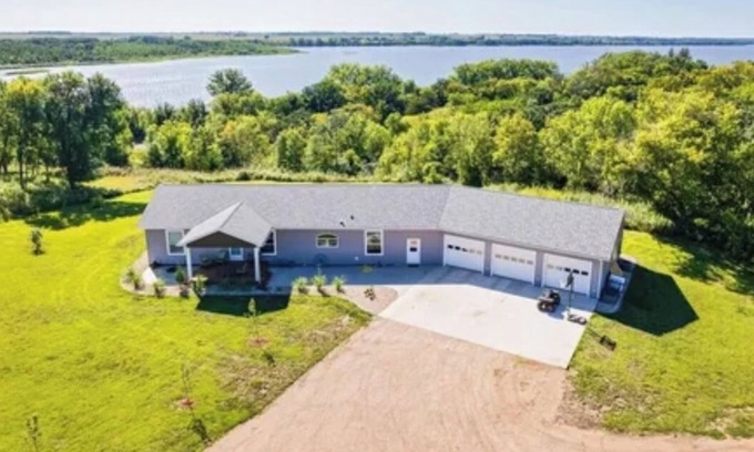 Chippewa County House | Peaceful Lake Home Retreat