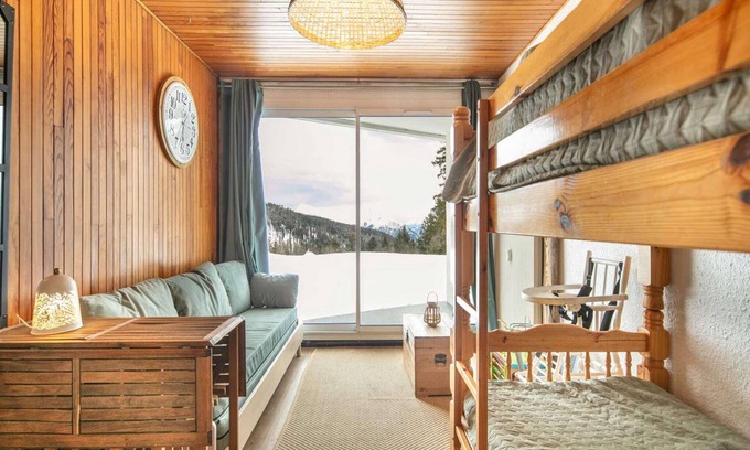 Chamrousse Apartment | Peaceful Stay with Mountain View