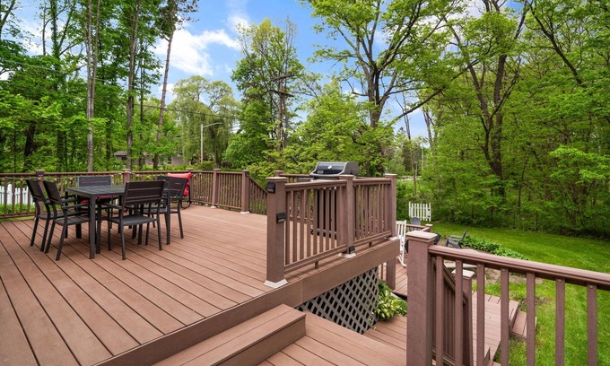 Ithaca House | Peaceful Treman Park Home with Game Room